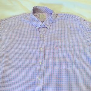 Coastal cotton long sleeve button down shirt size XL